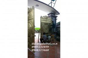 Cửa cổng đúc nghệ thuật - Đúc Đồng Tâm Thái - Công Ty TNHH Mỹ Nghệ Tâm Thái